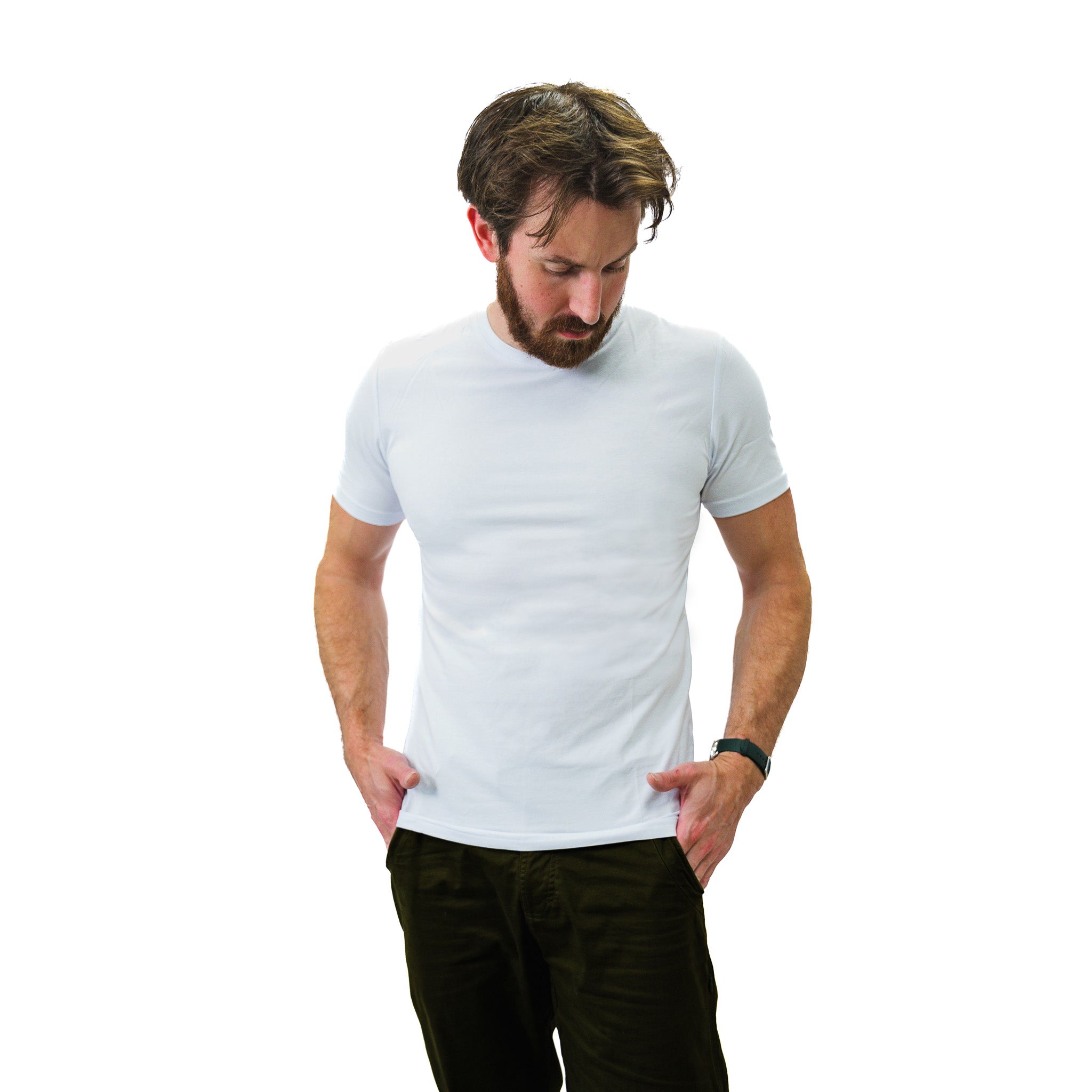 Men's T-shirt - White - Hacksmith.store