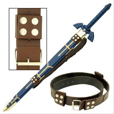 Link Hyrule Sword Leather Belt Strap-0