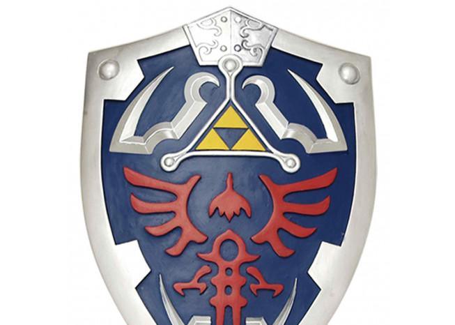 Zelda Hylian Link Triforce Shield-1